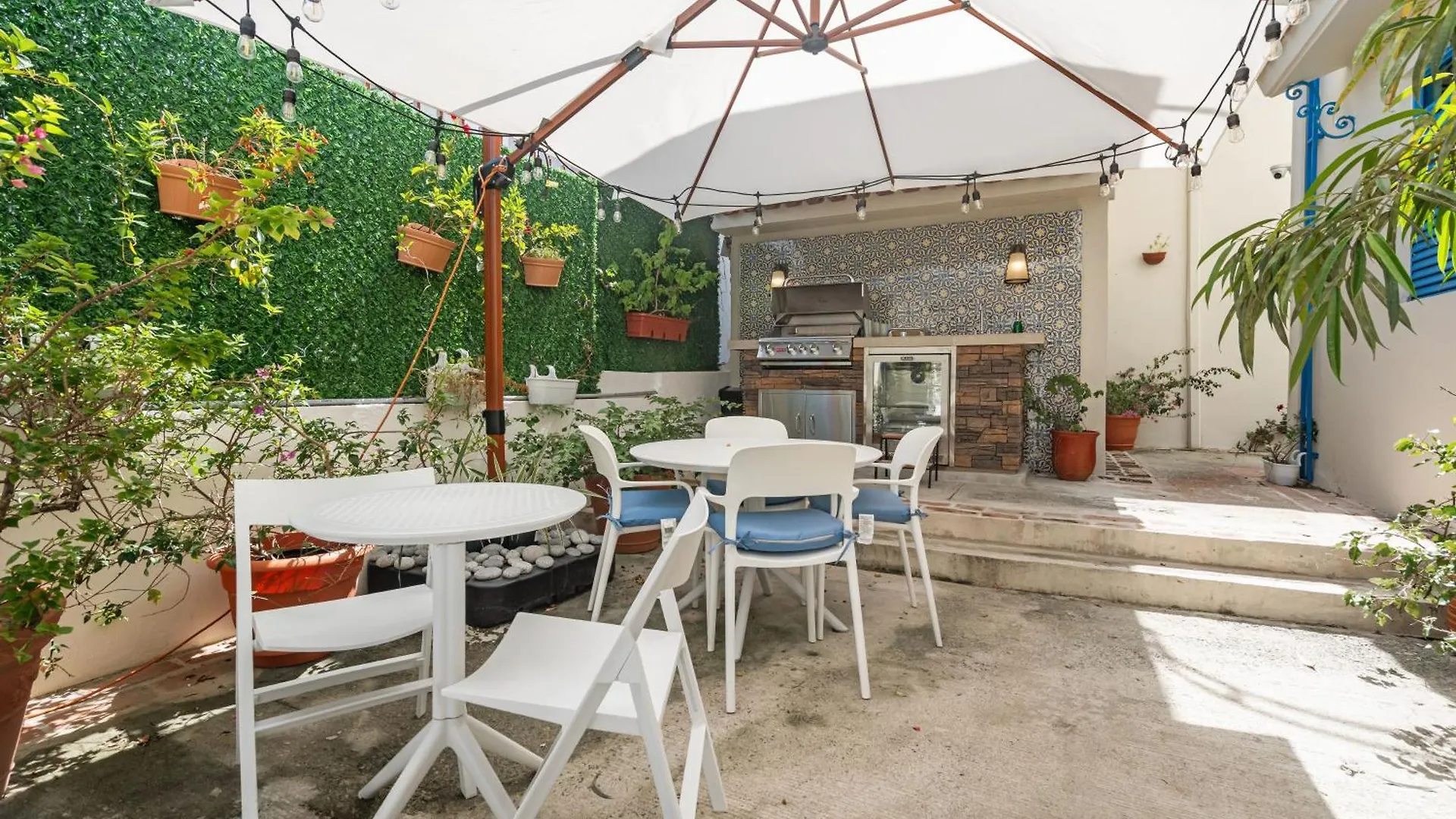 Artistic One-Bedroom Garden Apartment In Sj Mm9 Σαν Χουάν