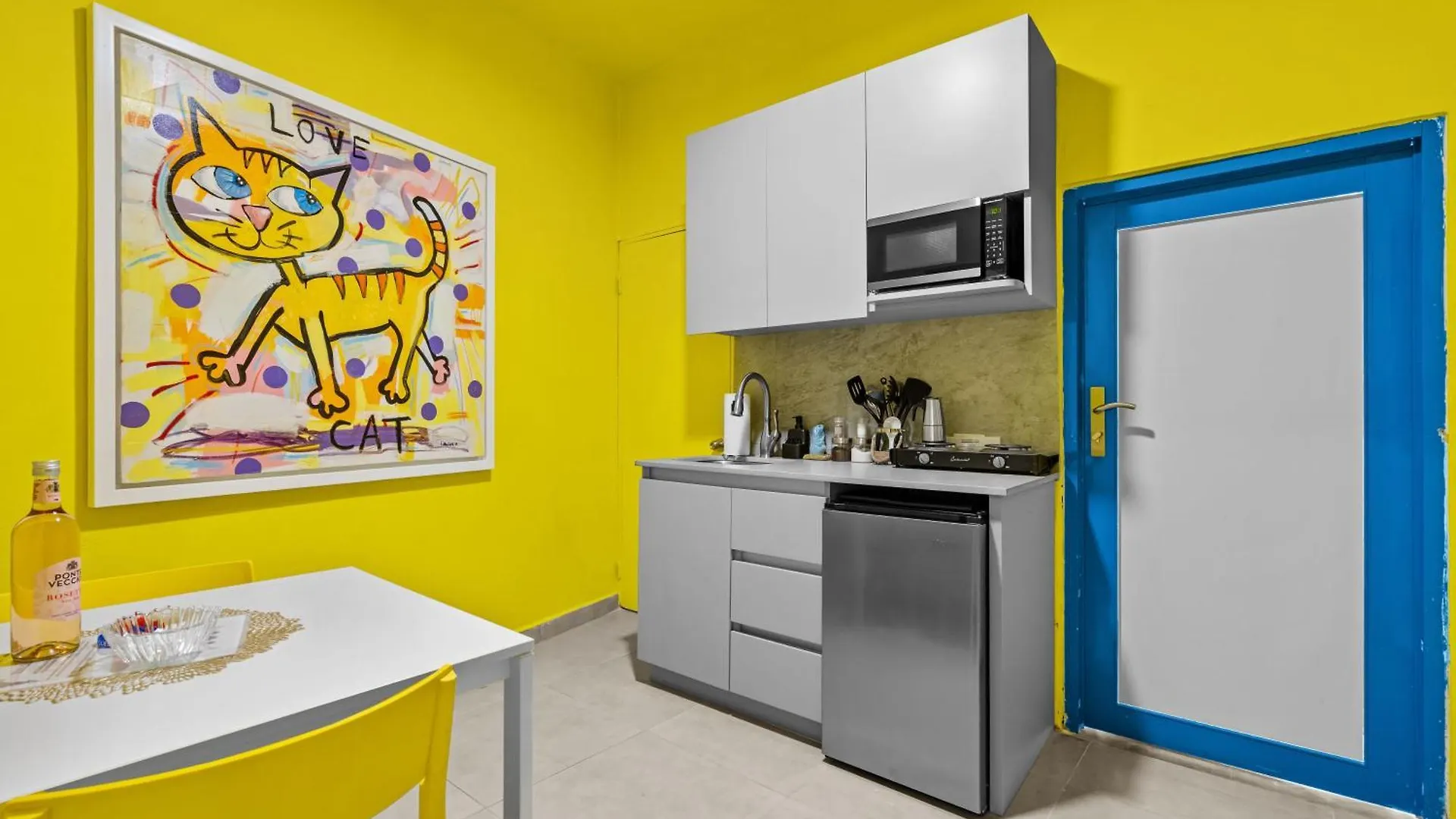 Artistic One-Bedroom Garden Apartment In Sj Mm9 Σαν Χουάν